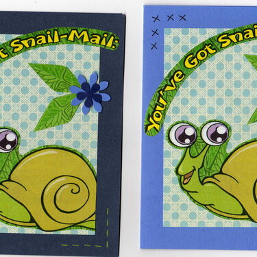 BLUE SNAIL CARDS