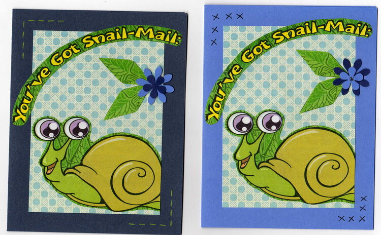 BLUE SNAIL CARDS