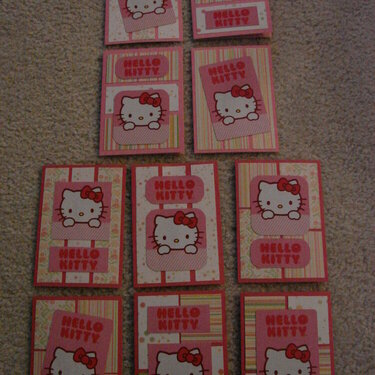 Hello Kitty cards