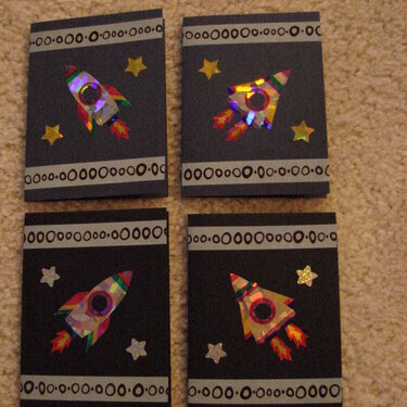 spaceship cards