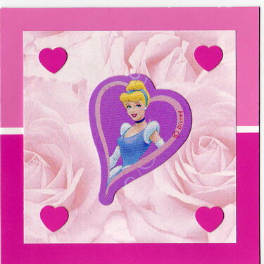 Cinderella Valentine minibook