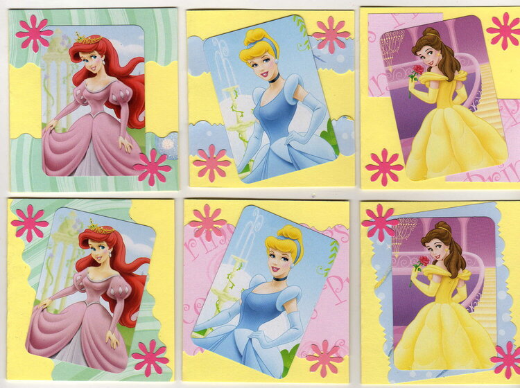 Princess minicards
