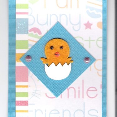 Easter chick ATC