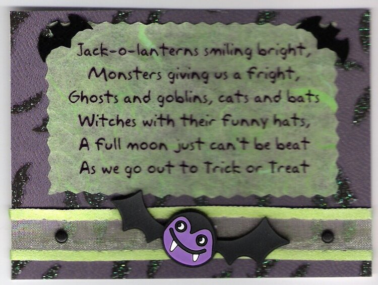 Halloween poem