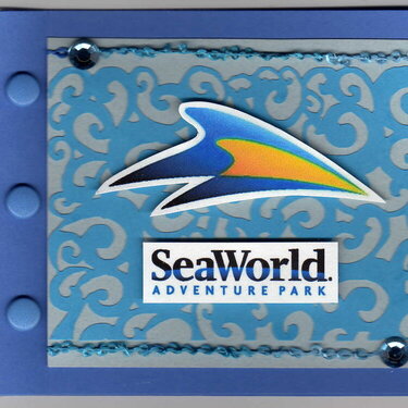 Sea World minibook