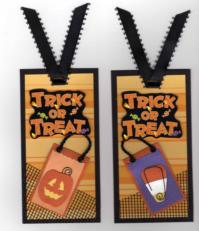 Trick or Treat tags