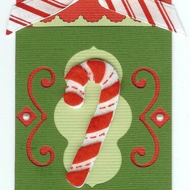 candy cane tag
