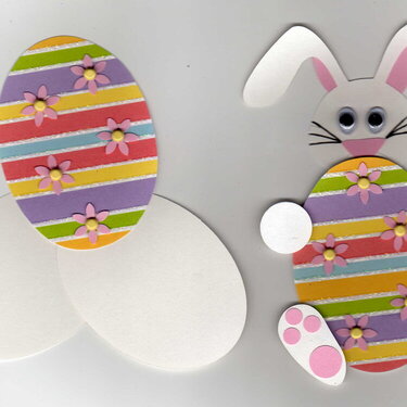 Easter bunny hidden journaling