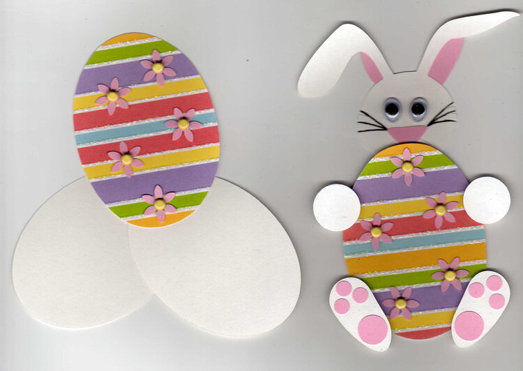 Easter bunny hidden journaling