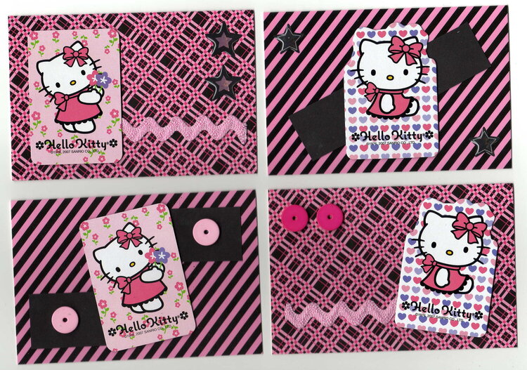 Hello Kitty cards set 1