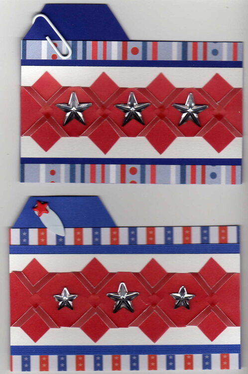 July 4th file folders