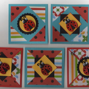 Ladybug cards