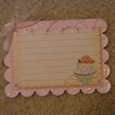 cupcake journal box