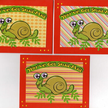 orange snail cards