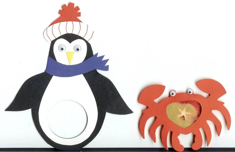 penguin &amp; crab