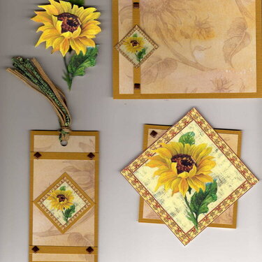 sunflower page kit parts