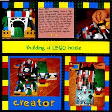 Building a LEGO house