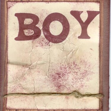 Boy Journal Box