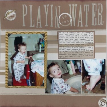 Playin&#039; in the water
