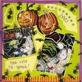 Scrapvivor WK11 - Mosaic &quot;too cute to spook&quot;