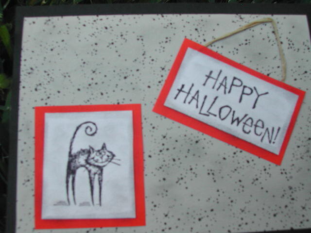 Halloween card