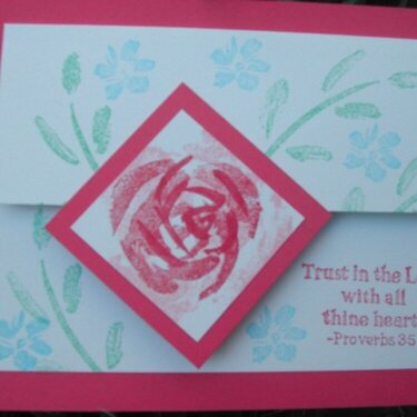 rose card