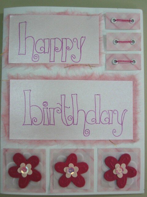 PINK Birthday Card