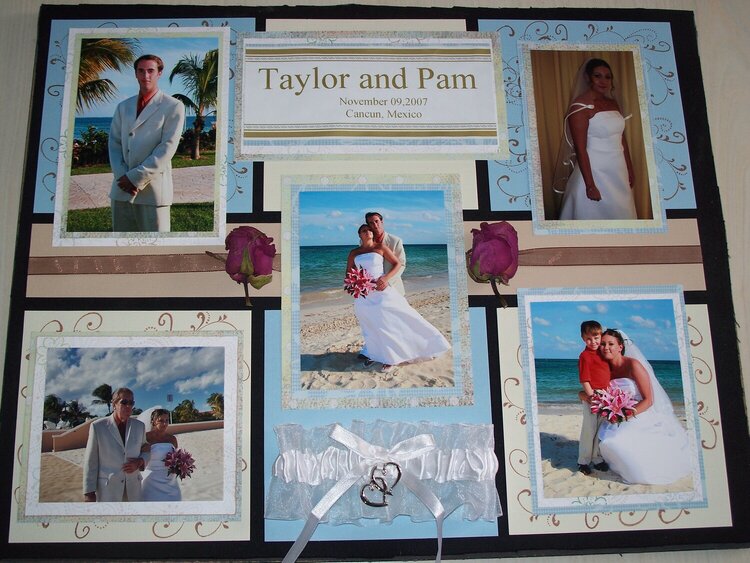 Wedding Shadowbox Layout