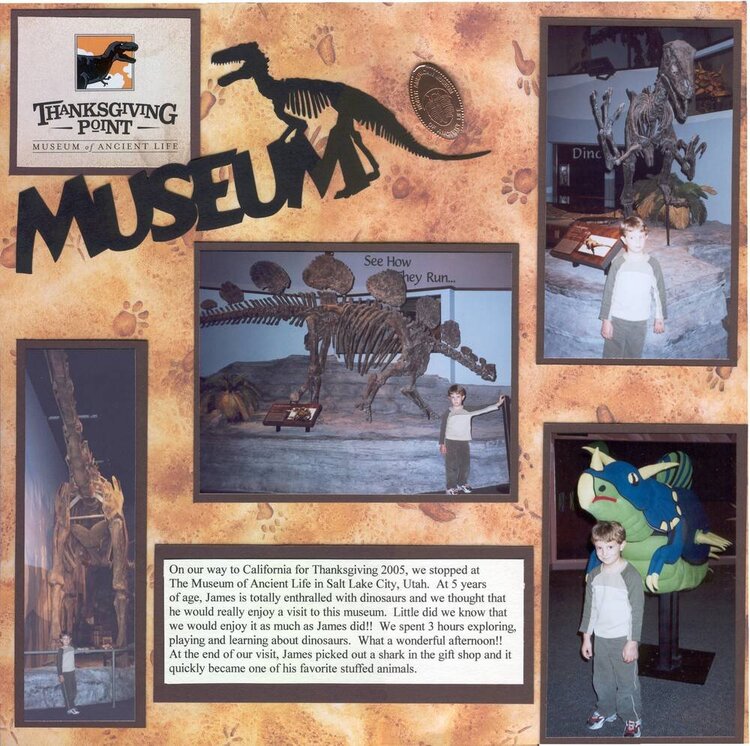 Dinosaur Museum 2005