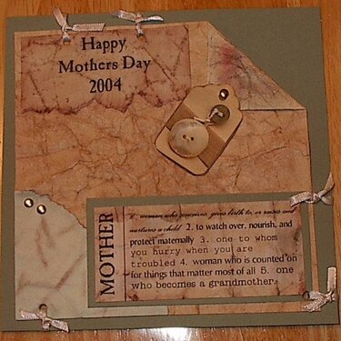 Mothers Day Mini Album - Cover