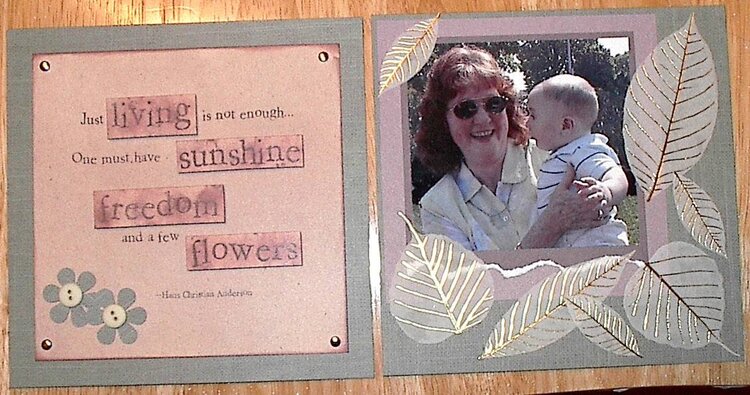 Mothers Day Mini Album - Page 11 &amp; 12