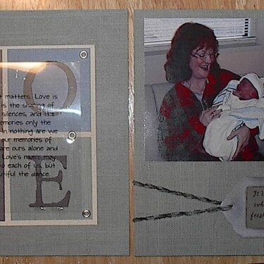Mothers Day Mini Album - Page 3 &amp; 4