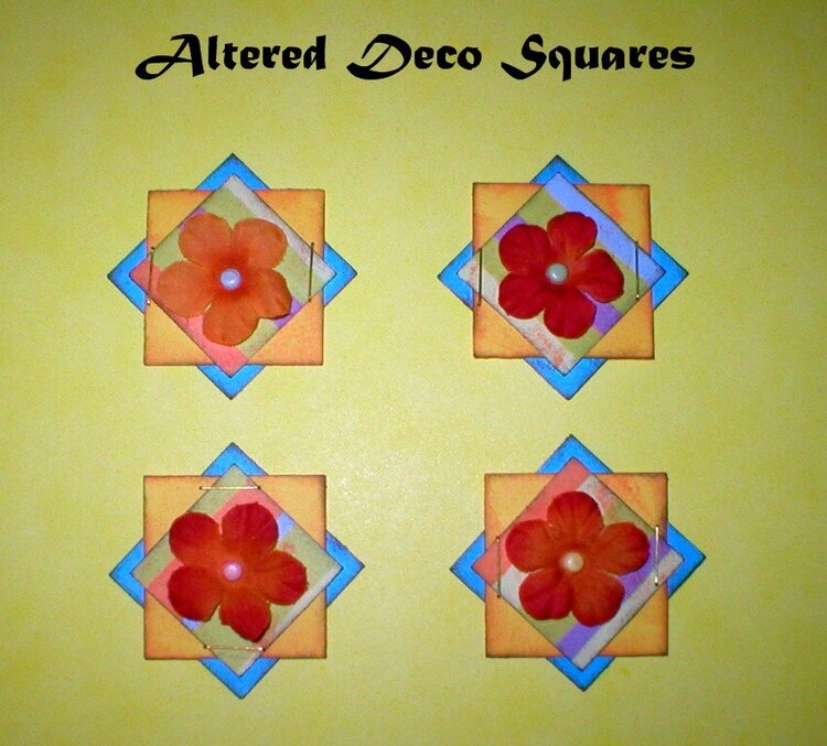 Altered Deco Squares