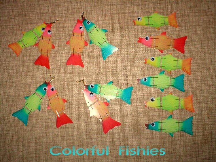 Colorful Fish Tags
