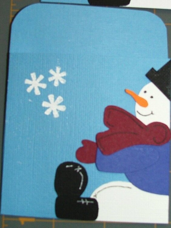 Snowman Pocket