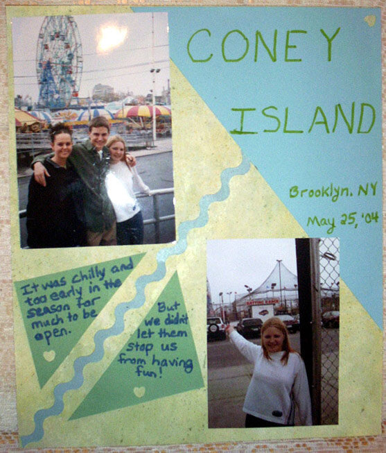 Coney Island : Left Page