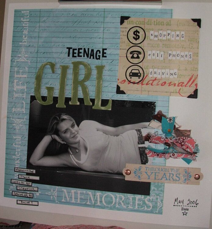 teenage girl
