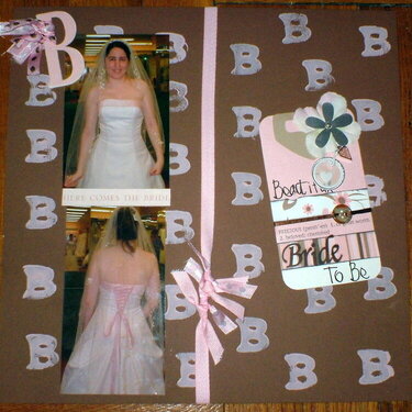 B is for Beautiful Bride To Be