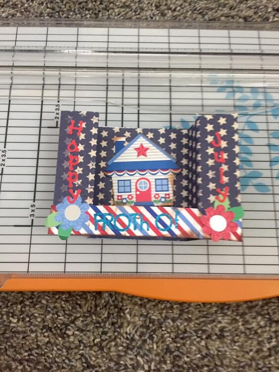 4 of july card