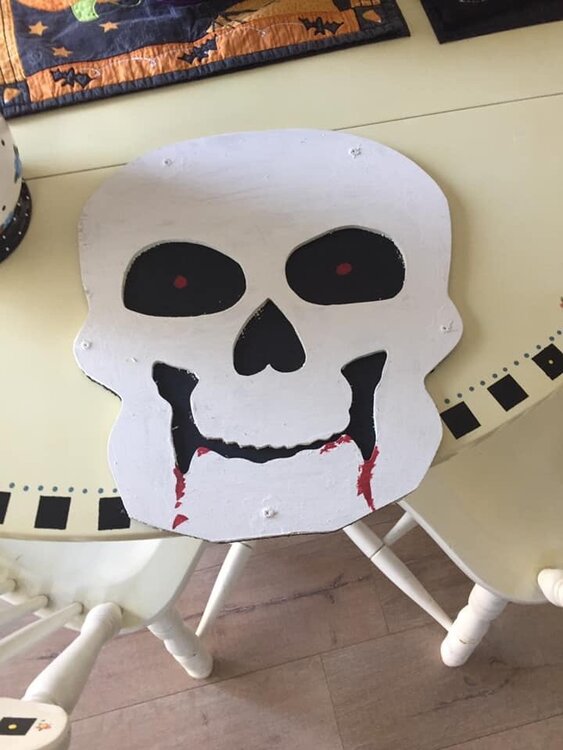 Skeleton craft Halloween