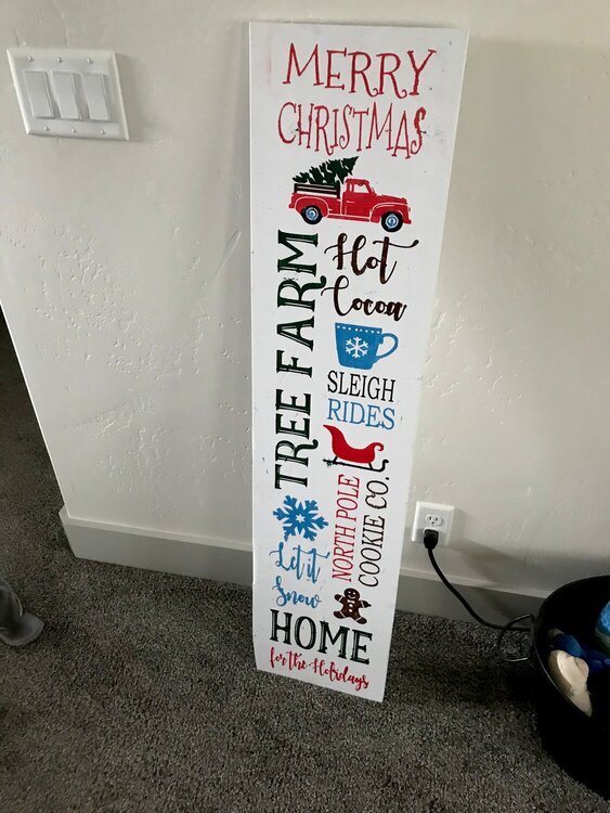 Christmas sign