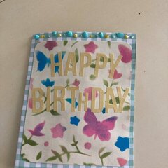 birthday card for my grandma