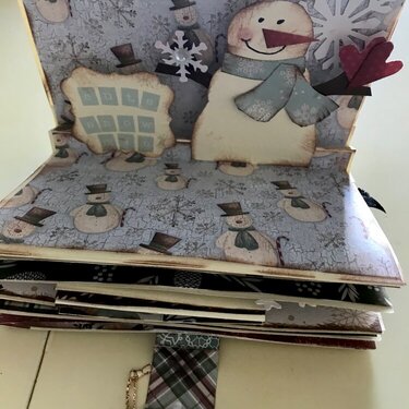 snowman book page 1