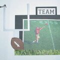 football photo mat