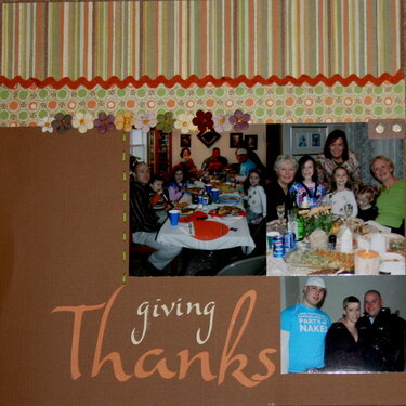 Giving Thanks - left side