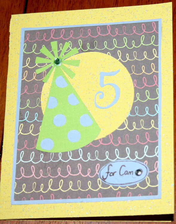 5 - birthday card