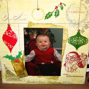 Landon&#039;s First Christmas