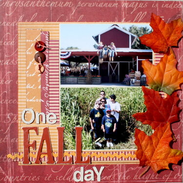 *One Fall Day*