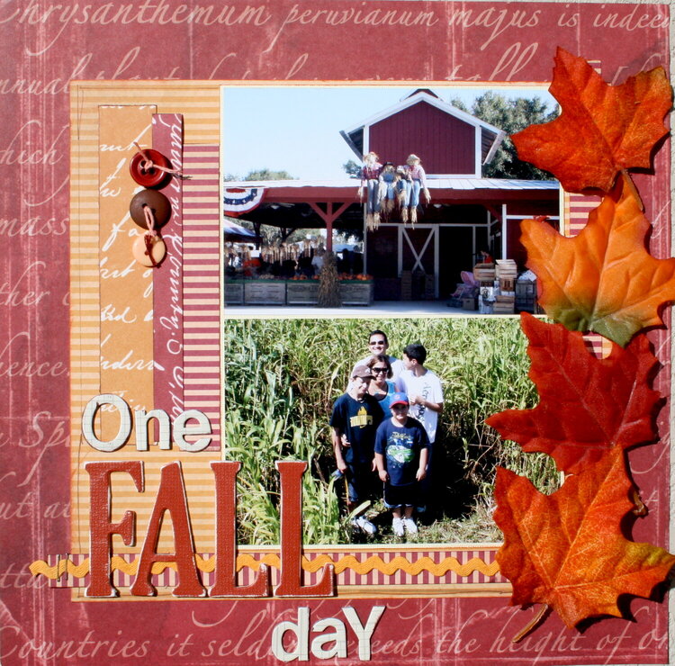 *One Fall Day*