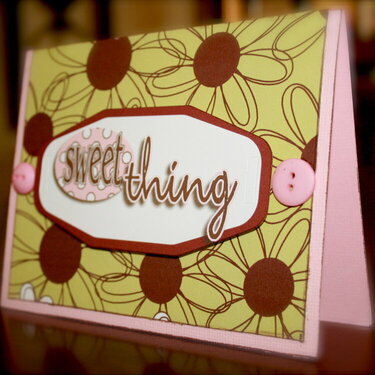 *Sweet Thing Card*
